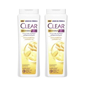 Clear Shampoo Anti Hair Fall 600Ml X2 -20%P.Off