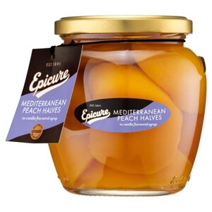 Epicure Mediterranean Peach Halves With Vanilla 560G