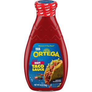 Ortega Hot Original Taco Sauce 8 Oz