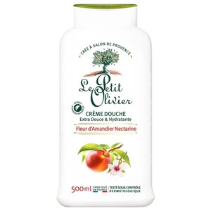 Le Petit Olivier Shower Cream Almond Blossom Nectarine 500Ml