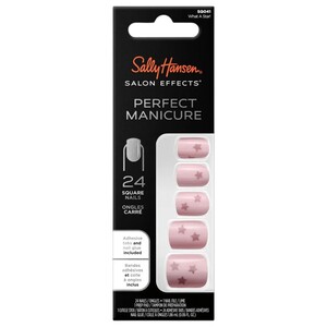 Sally Hansen Fake Nails Square Nails: Sq041 What A Star!