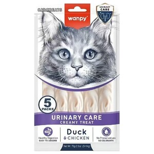Wanpy Cat Food Urinary Care Duck & Chicken 70G