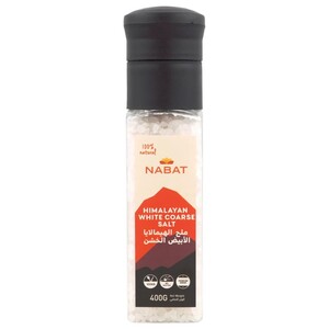 Nabat Himalayan White Coarse Salt 400G