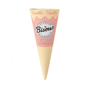 Bisous Ice Cream Cone Vanilla 85G