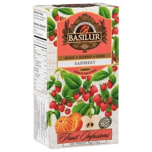 Basilur Fruit Infusions Raspberry 25 Bags 50G