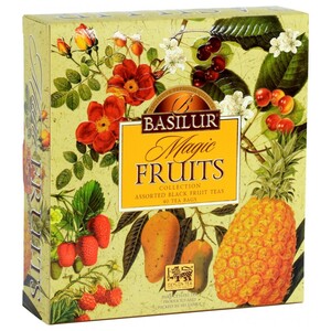 Basilur Magic Fruits Black Tea Assorted 40 Bags