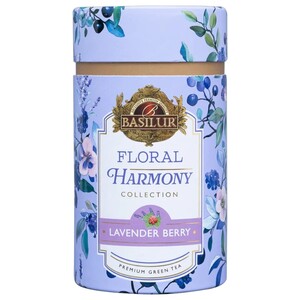Basilur Floral Harmony Green Tea Lavender Berry 75G