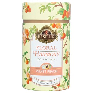 Basilur Floral Harmony Green Tea Velvet Peach 75G