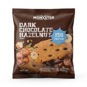 Monxster Protein Cookie Dark Choco Hazelnut 70G