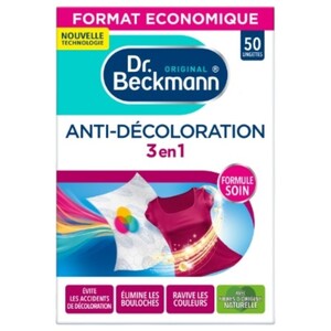 Dr.Beckmann 3In1 Anti-Décoloration 50 Pieces