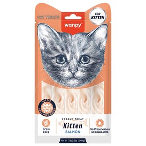Wanpy Kitten Food Creamy Salmon 70G