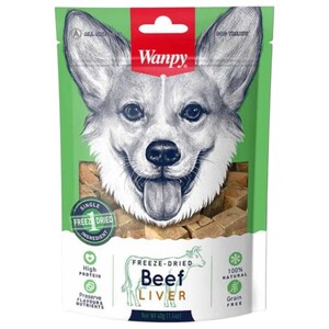 Wanpy Dog Food Freeze Dried Beef Liver 40G