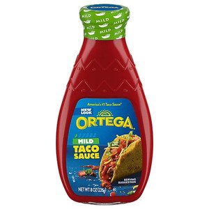 Ortega Mild Taco Sauce 8 Oz