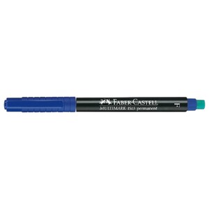 Faber Castell Permanent Marker Blue F