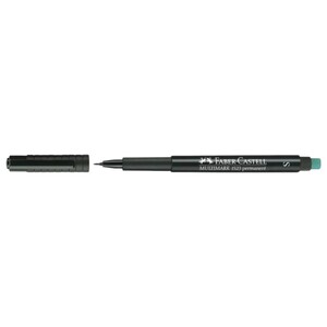 Faber Castell Permanent Marker Black S