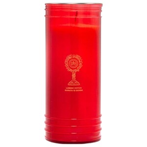 Religious Red Candle