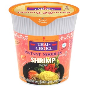 Thai Choice Instant Noodles Shrimp 60G