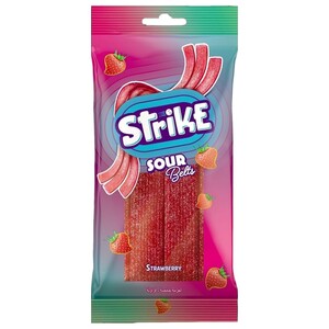 Strike Candy Sour Belts Strawberry 70G