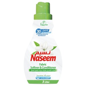 Naseem Fabric Softener & Conditioner Jasmine Infusion 3L