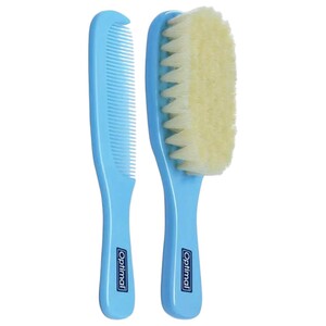 Optimal Hair Brush & Comb Set Blue