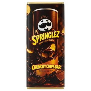Springlez Chocolate Bar With Crunchy Chips 95G