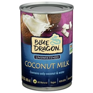 Blue Dragon Unsweet Coconut Milk 13.5Oz