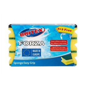 Britex Sponges Easy Grip 9Pcs