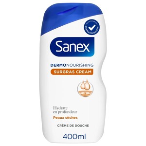 Sanex Shower Gel Surgras Cream 400Ml