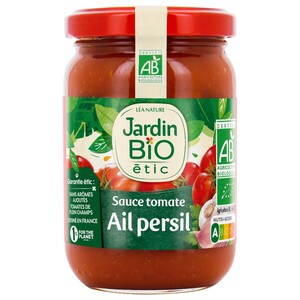 Jardin Bio Sauce Tomato Ail Persil 200G