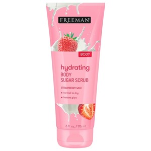 Freeman Hydrating Body Sugar Scrub Strawberry Milk 175Ml