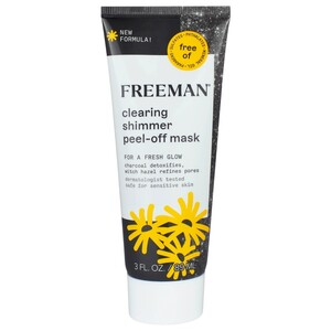Freeman Clearing Shimmer Peel-Off Mask Charcoal & Witch Hazel 89Ml