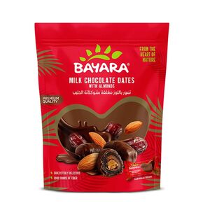Bayara Dates With Almond & Milk Chocolate 90 Gr