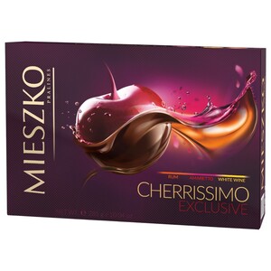 Mieszko Dark Chocolates With Cherry-In-Liqueur Cherrissimo Exclusive 285G