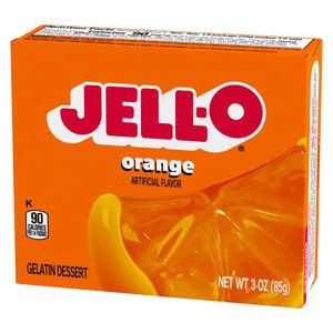 Jello Orange 3 Oz