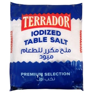 Terrador Iodized Table Salt 1Kg