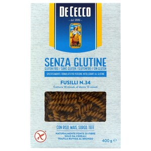 De Cecco Pasta Fusilli No.3 Gluten Free 400G