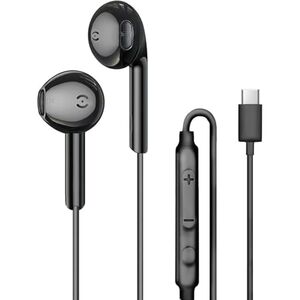 Dudao Earphone Black Type C X14s