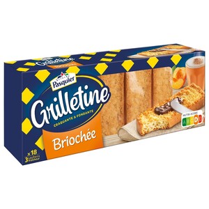 Brioche Pasquier Grilletine Brioche 255G