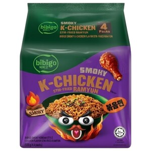 Bibigo Ramyun Smoky K-Chicken 122G X4