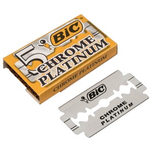 Bic 5 Chrome Platinum Replacement Blade 5 Pieces