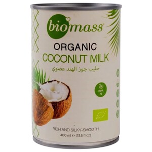 Biomass Coconut Milk Organic 400Ml