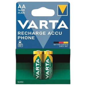Varta Recharge Accu Phone Aa 2 Pieces