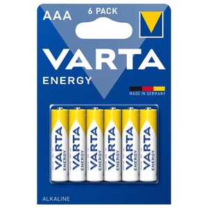 Varta Alkaline Aaa 6 Pieces