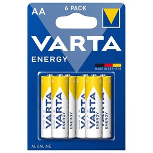 Varta Alkaline Aa 6 Pieces