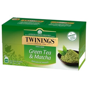 Twinings Green Tea & Matcha 25 Bags
