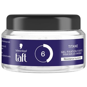Schwarzkopf Taft Hair Gel Titane 250Ml