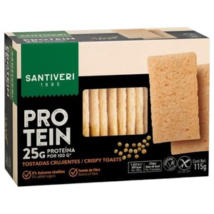 Santiveri Protein Crispy Toast 115G