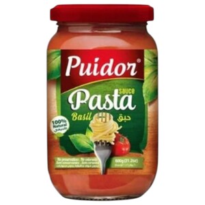 Puidor Pasta Sauce Basil 600G