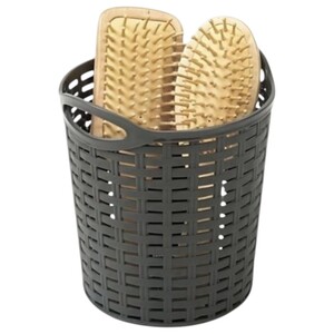 Plastic Forte Rattan Basket 2.3L 15.5 X 17.9Cm