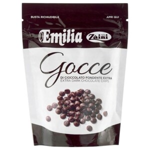 Zaini Emilia Gocce Dark Chocolate Chips 160G